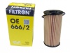 Фильтр масляный (Filtron) OE666/2 MANN-FILTER HU6011Z, KNECHT/MAHLE OX441D