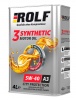 А/масло Rolf 3-SYNTHENIC 5W40 4л ACAE A3/B4
